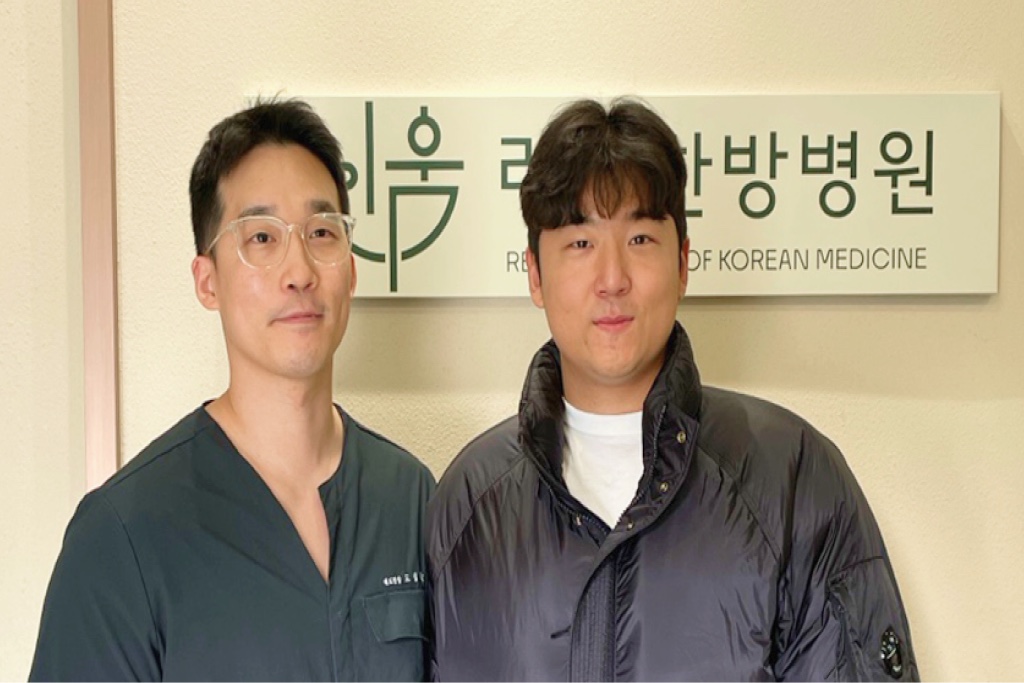 국가대표 선수단과 함께한 의료진